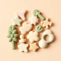 Coffret anneaux de dentition en silicone pastel